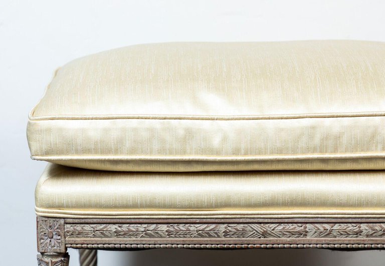 Turn-of-the-Century, French, Spiral Leg Bench