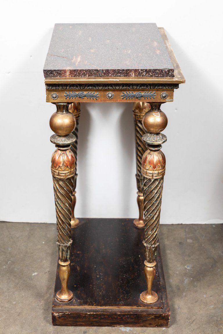 Swedish Neoclassical Petite Console