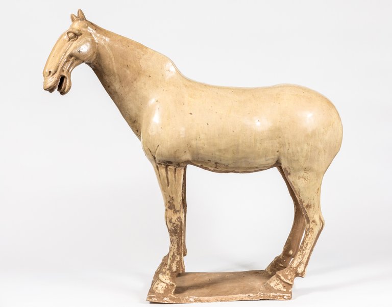 Large, Han-Style Horse Sculpture