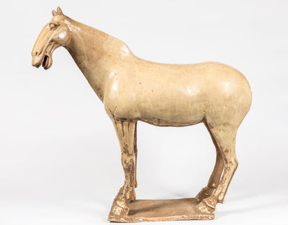 Large, Han-Style Horse Sculpture