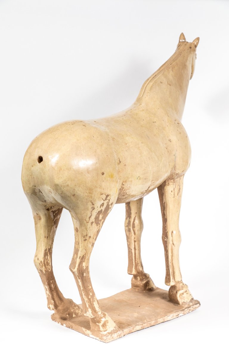 Large, Han-Style Horse Sculpture