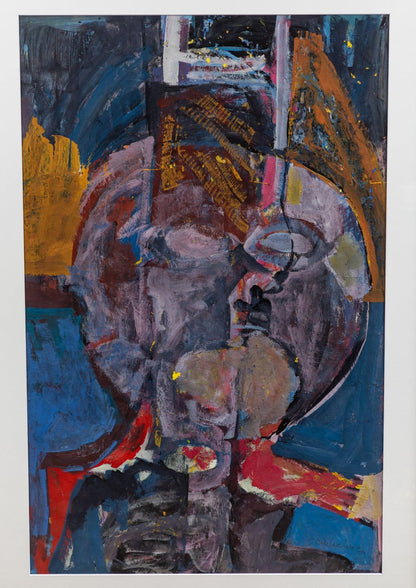 Original, 1985 Abstract Figurative Painting