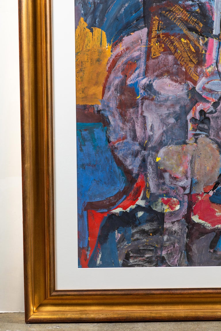 Original, 1985 Abstract Figurative Painting