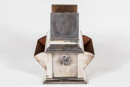 Circa 1925, Sterling Mechanical Box