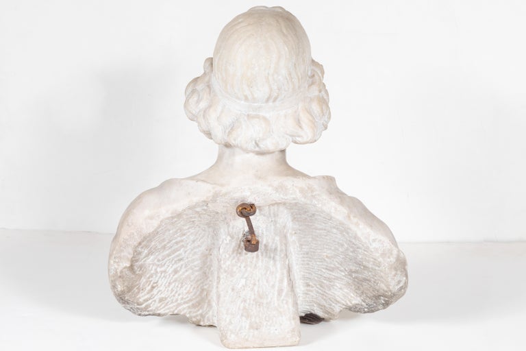 18th Century, Carrara Marble Bust