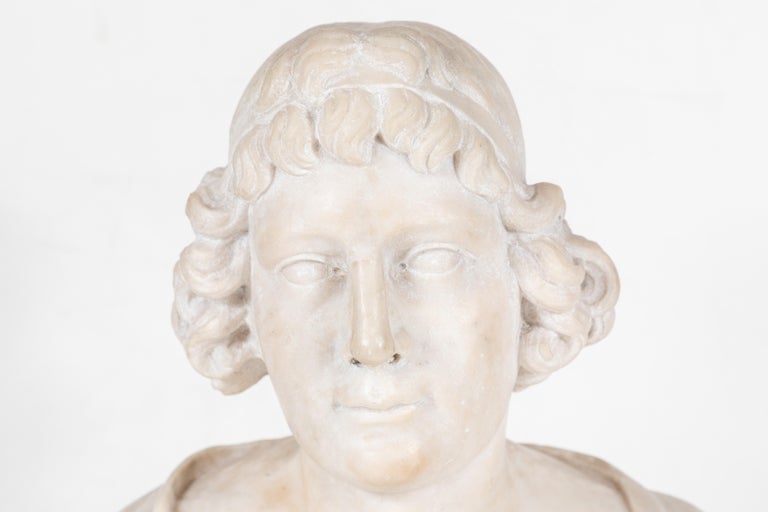 18th Century, Carrara Marble Bust