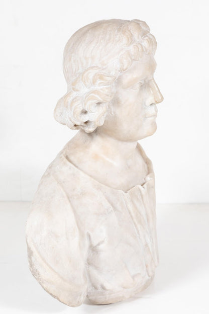 18th Century, Carrara Marble Bust