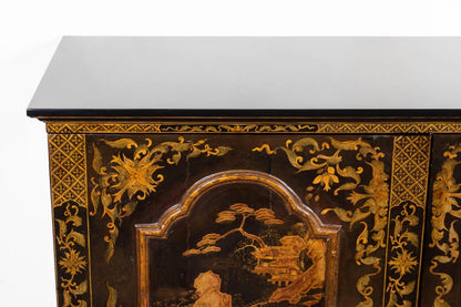 Striking, Italian, Chinoiserie Cabinet