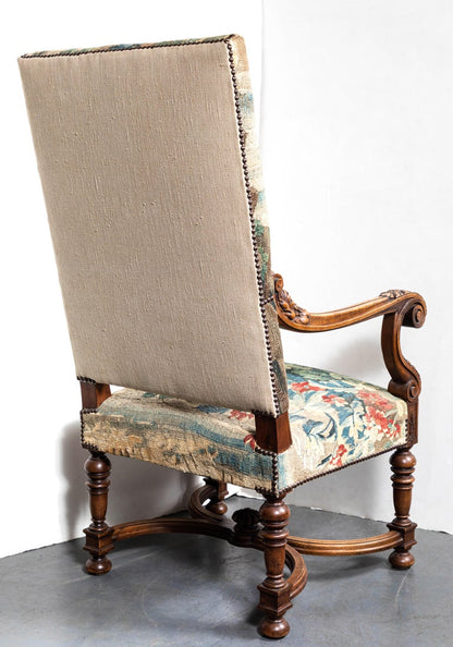 Tapestry Covered, Period Armchair