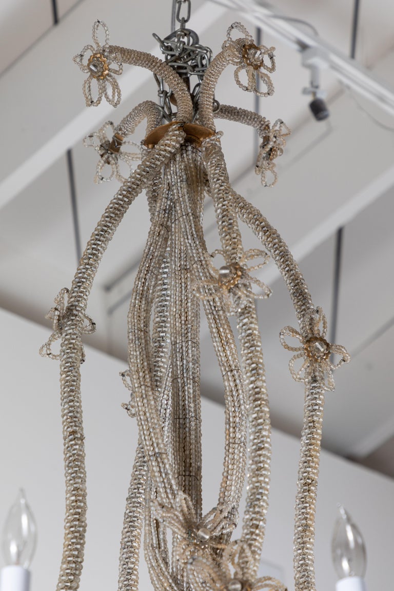 Two, Hand Beaded, Sicilian Chandeliers