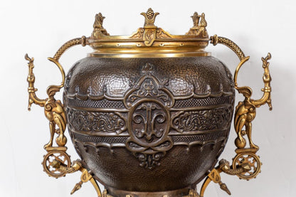 19th Century, Mounted French Urn