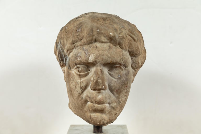 Roman Empire Marble Bust