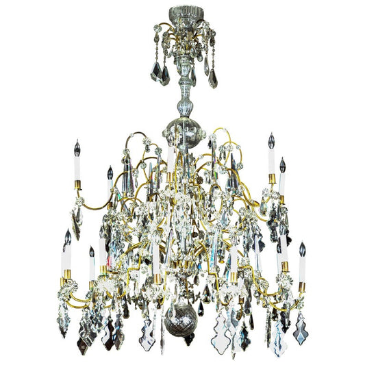 TEST Tiered, Italian, Crystal Chandelier, circa 1900