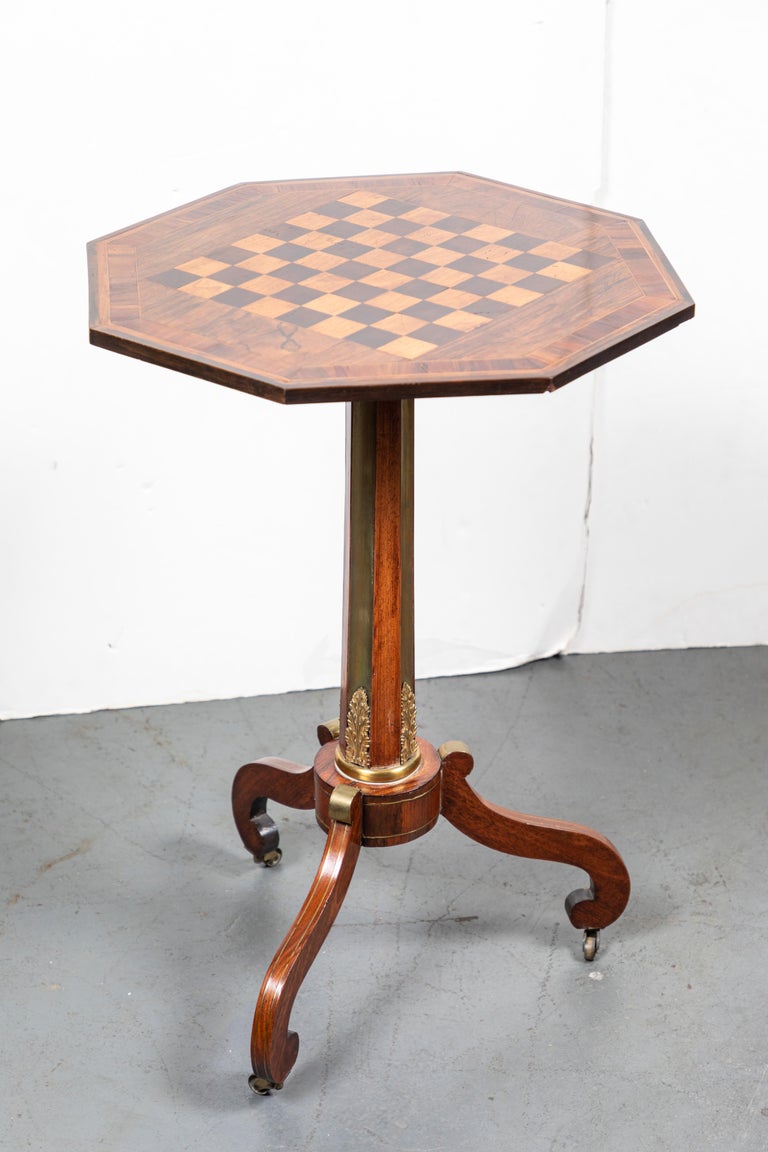 Inlaid, Antique, English Side Table