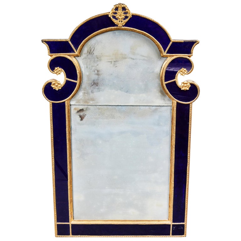 19th Century, Baltic Wall Mirror