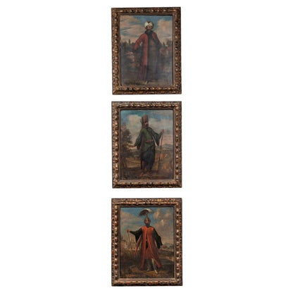 18th Century Paintings of Ottoman Empire Figures