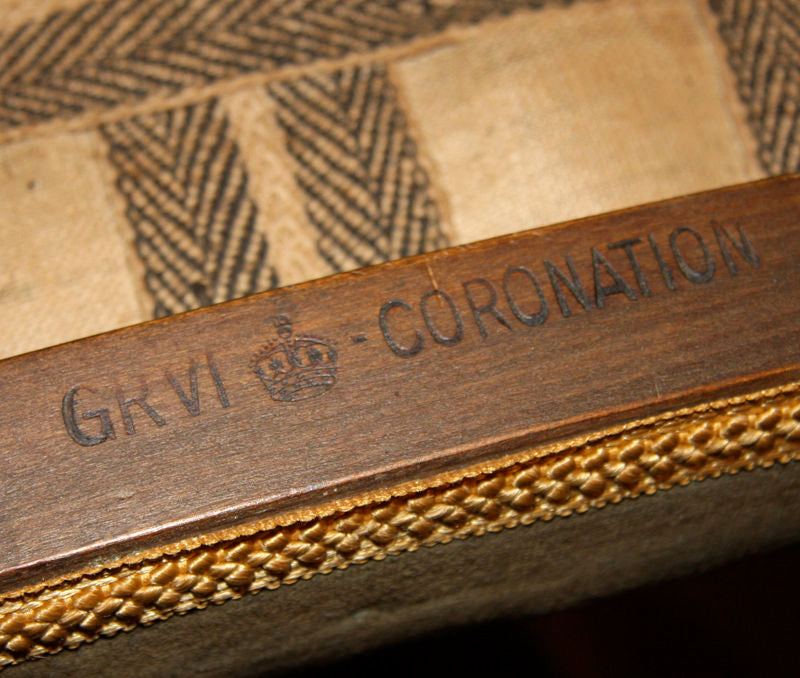 Pair of George VI Coronation Chairs