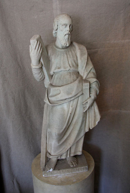 16th c. Marble Statue of a Nobleman