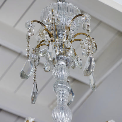 Tiered, Italian, Crystal Chandelier, circa 1900