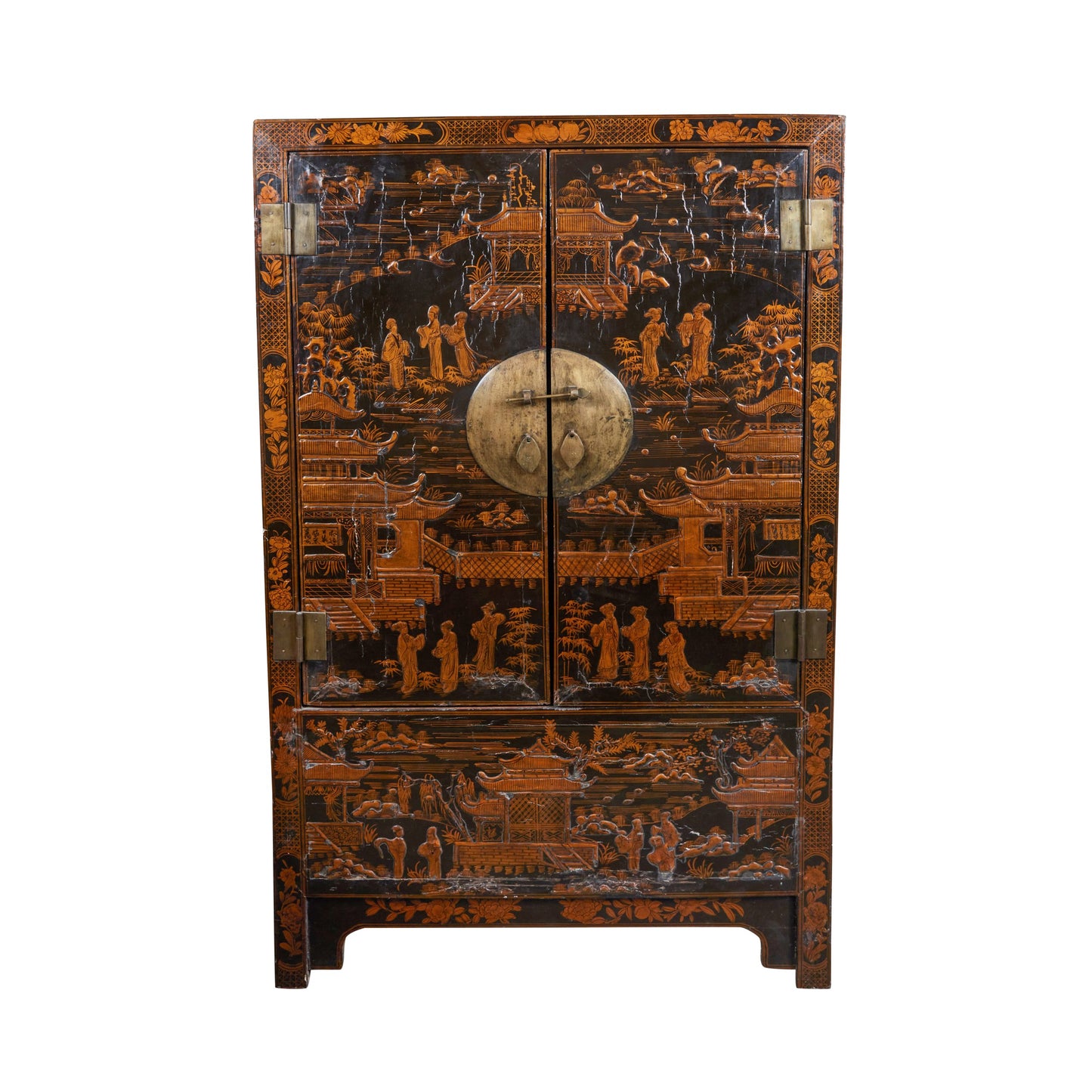 Chinoiserie Lacquered Cabinet