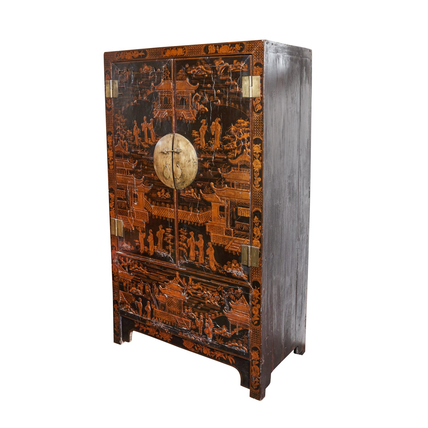 Chinoiserie Lacquered Cabinet