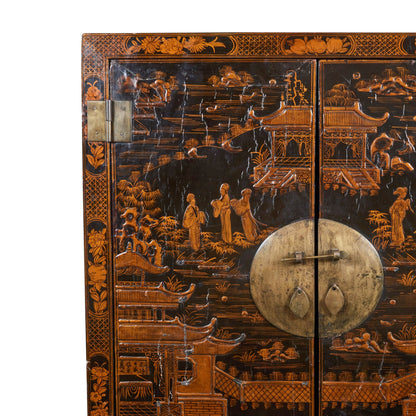 Chinoiserie Lacquered Cabinet