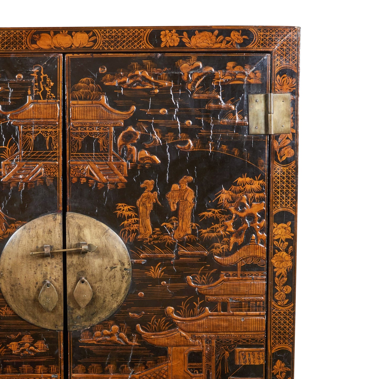 Chinoiserie Lacquered Cabinet