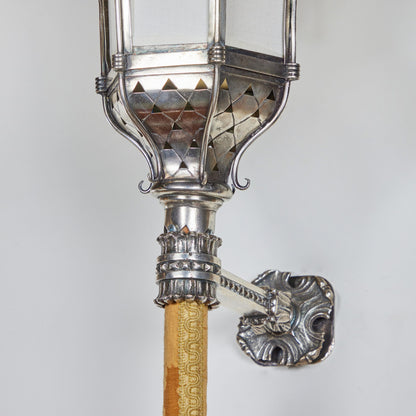 Sterling Silver Pagoda Sconce