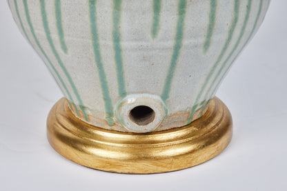 Pair of Sake Jar as Lamps