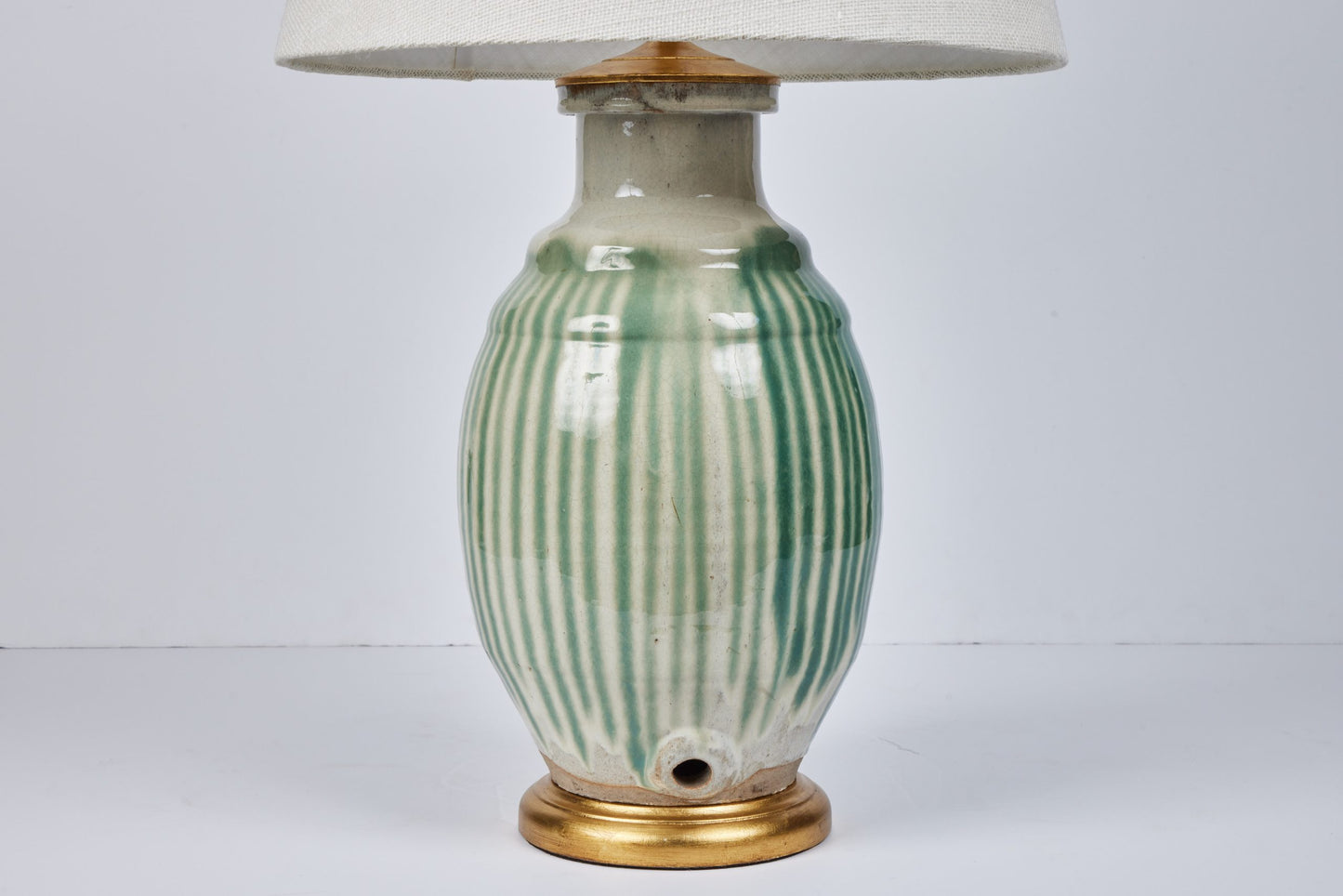 Pair of Sake Jar as Lamps