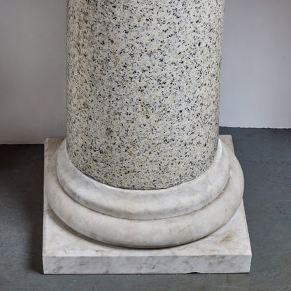 Pair Marble Pedestals