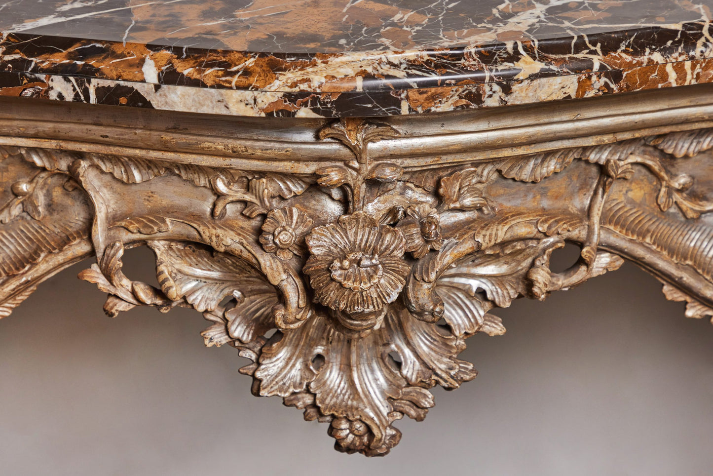 18th Century, Italian Giltwood Console