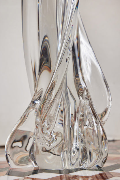 Serpentine, Crystal Table Lamp