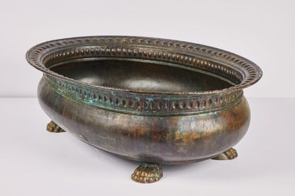 Large Copper Cachepot