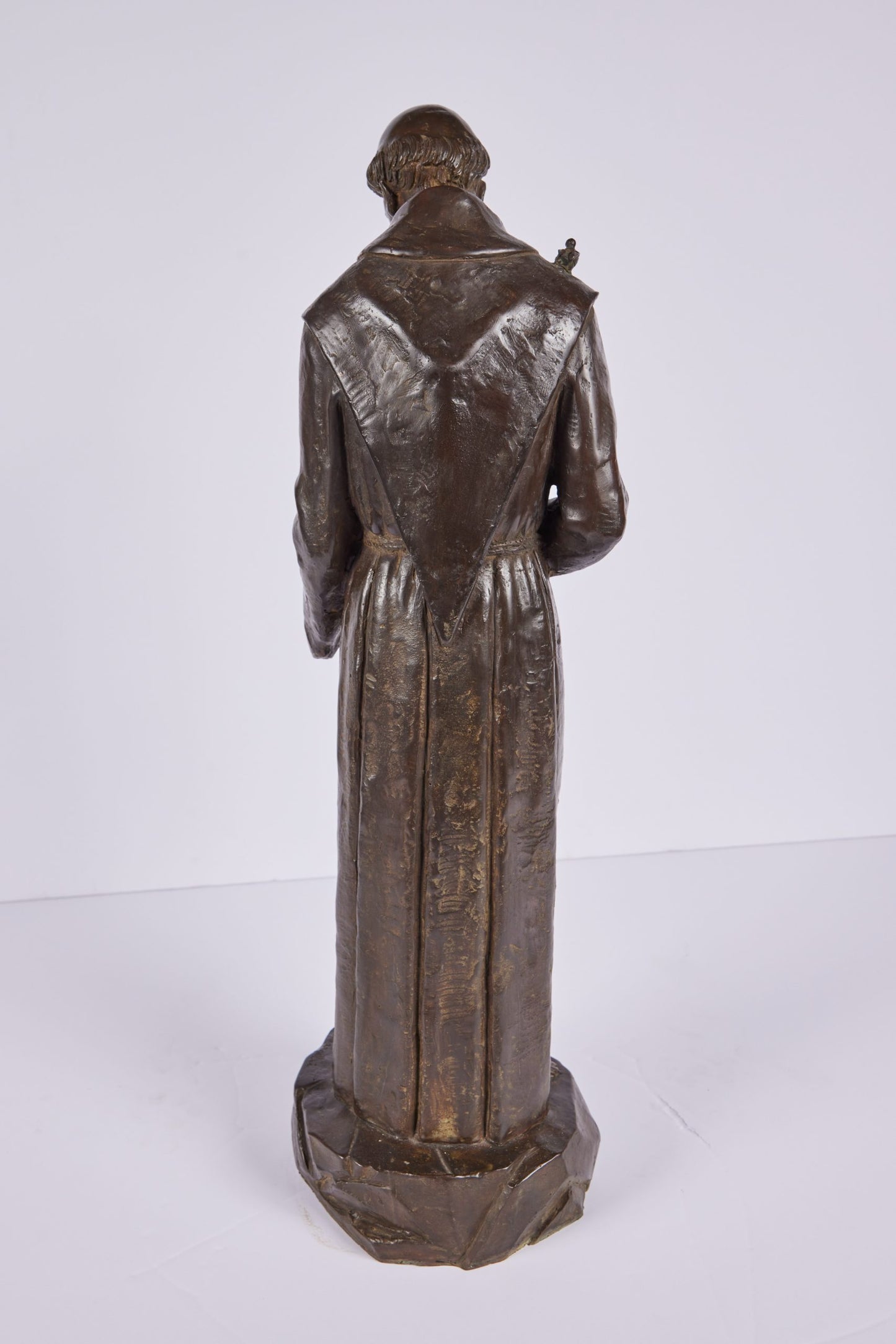 Cast Bronze Statue of St. Francis