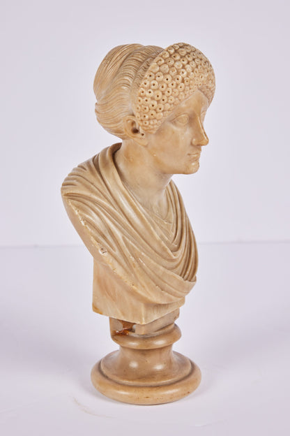 Alabaster Bust of a Roman Empress