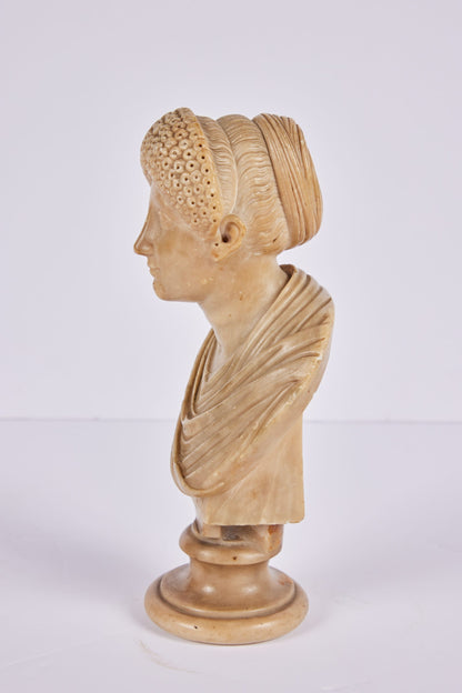 Alabaster Bust of a Roman Empress