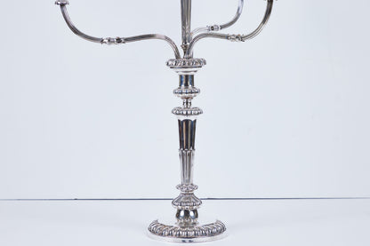 Pair Antique Sheffield Candelabra