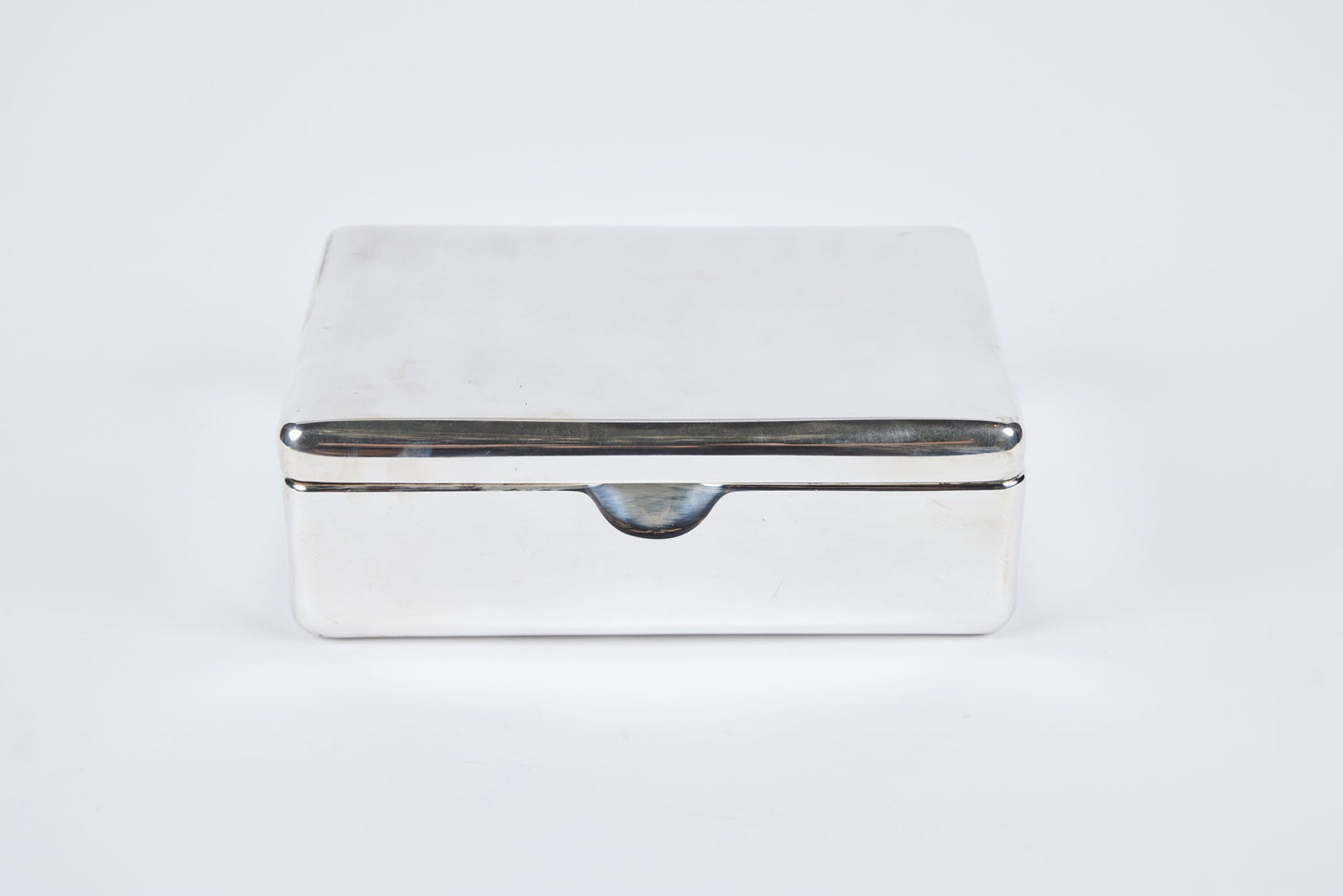 Deco Solid Silver Box