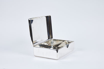 Deco Solid Silver Box