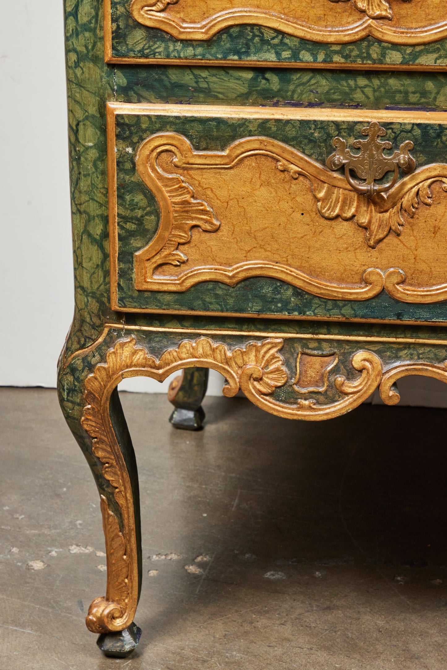 Faux Marbled, Venetian Commode