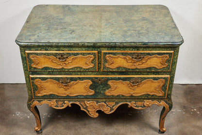 Faux Marbled, Venetian Commode