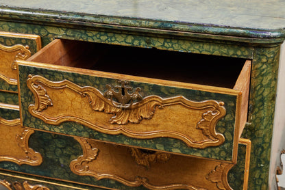 Faux Marbled, Venetian Commode