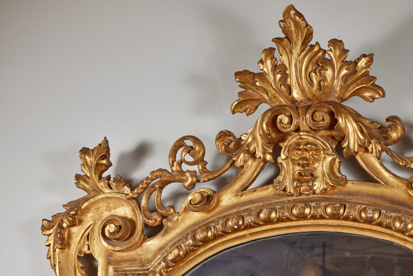 Large, Mid-19th Century Giltwood Mirror