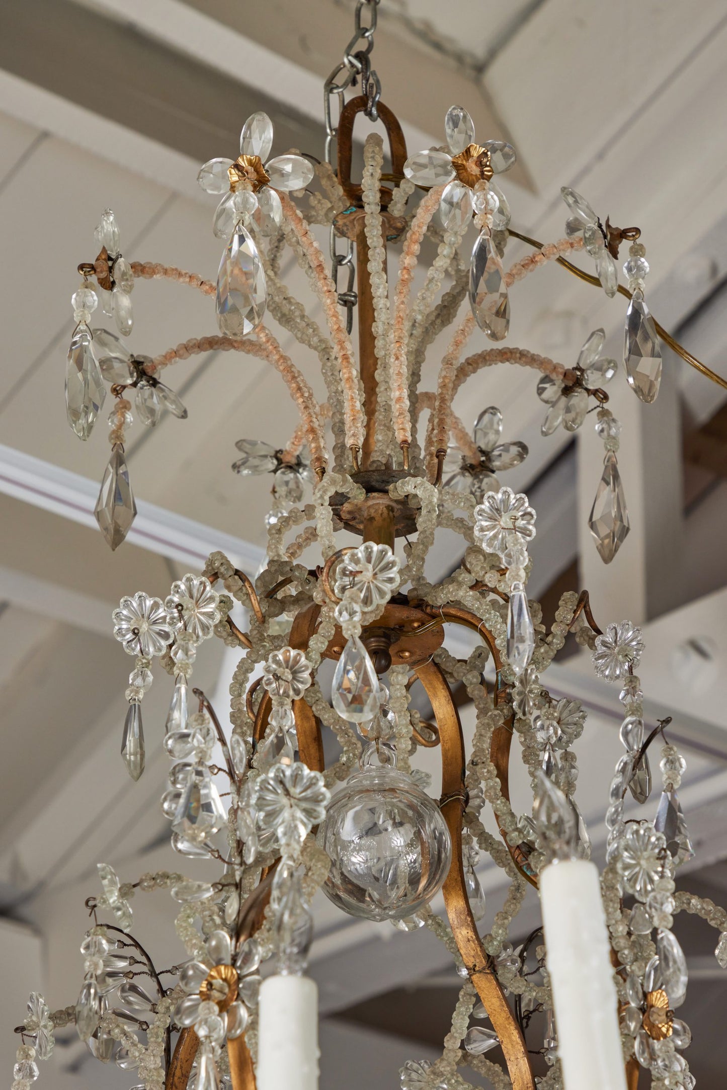 Richly Embellished, Italian Chandelier