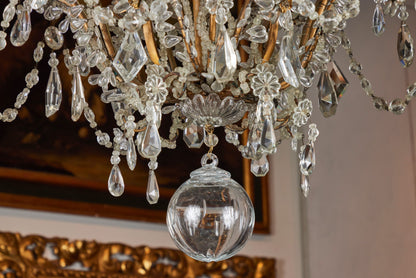 Richly Embellished, Italian Chandelier