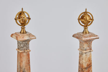 Antique, Marble Obelisks