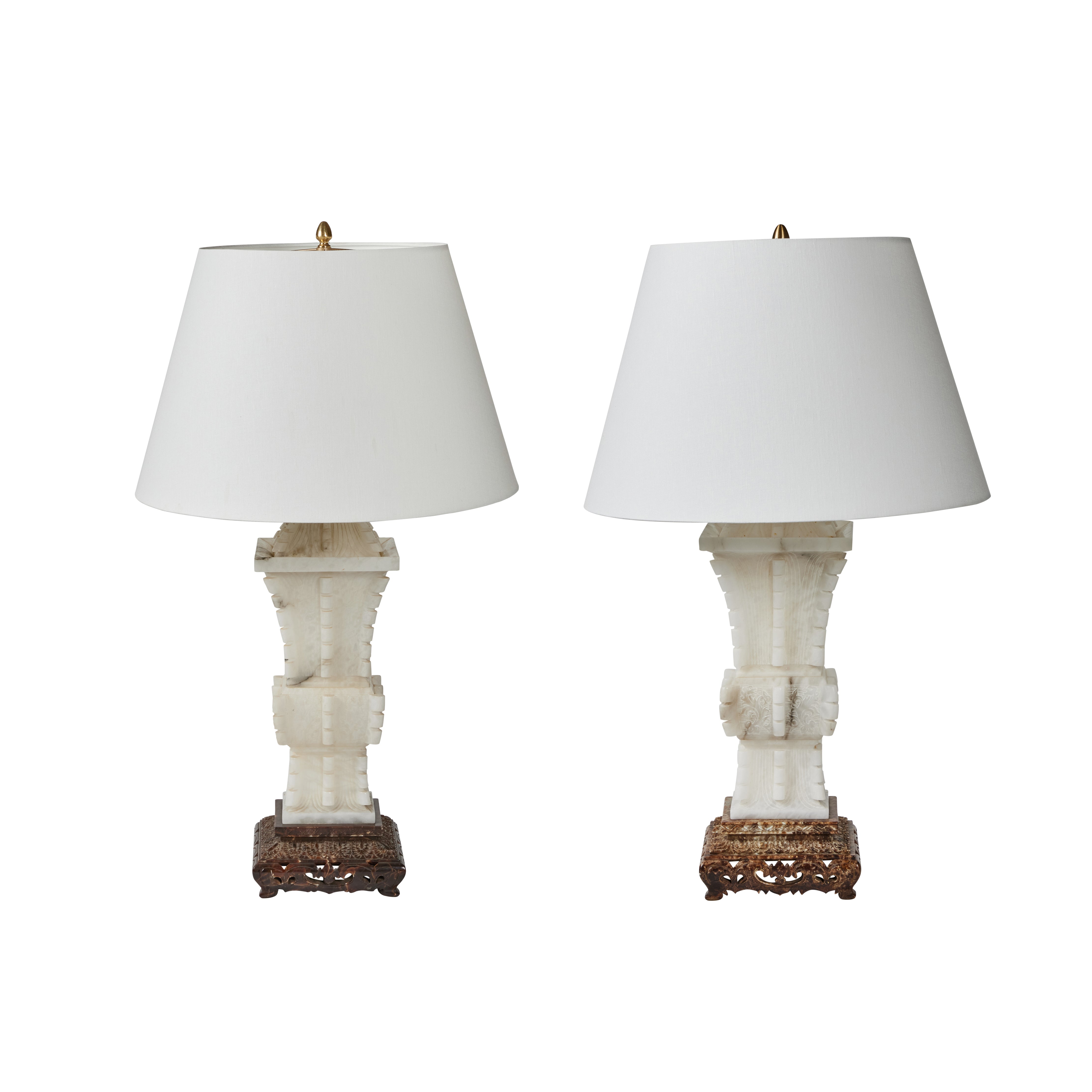 Marbro Company Alabaster Lamps – Antonios Bella Casa