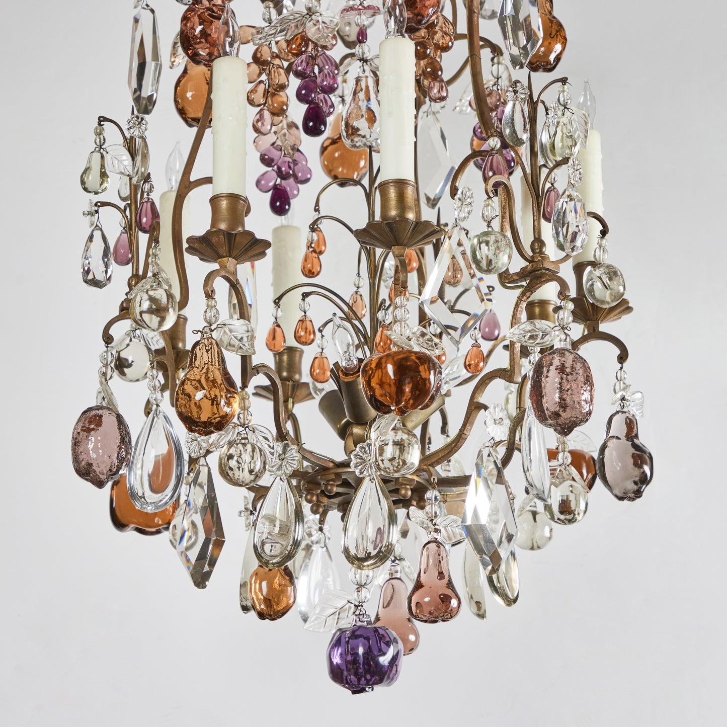 Louis XV Style Chandelier with Fruits