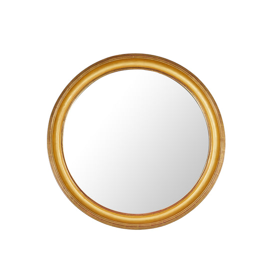 Gilded Round Mirror